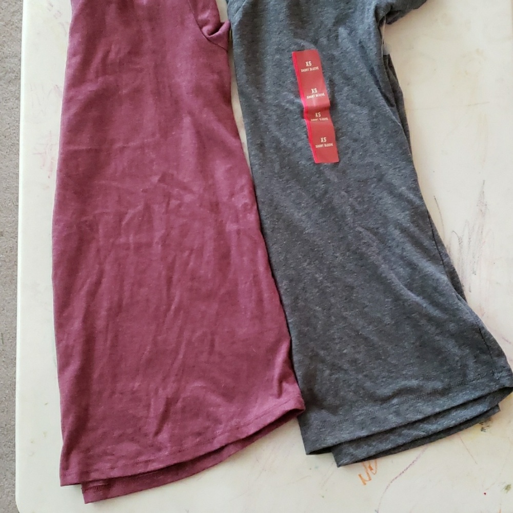 Two mossimo v neck tees- Nwot